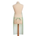 Фартук «Доляна», зелёный, 60×80 см, 100% п/э 9241949