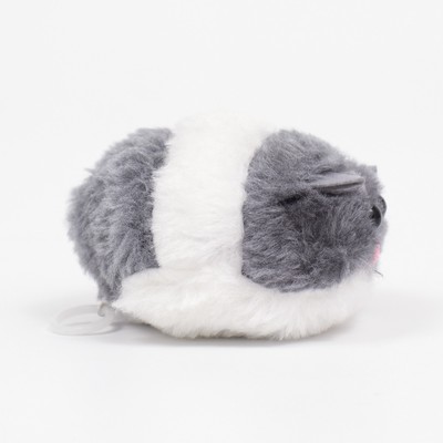 Игрушка вибрирующая, 5 см, серая, белая