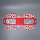 Коробка под маленький торт, кондитерская упаковка, «Маки», 15 х 15 х 18 см (комплект 5 шт) - фото 25487172