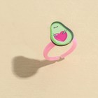 Кольцо детское «Авокадо», 2 х 1,8 х 1,5 см - Фото 3