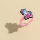 Кольцо детское «Единорог» 2 х 1,8 х 1,5 см - Фото 3