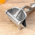 Соковыжималка ручная «Свежесть», 450 мл, алюминий - Фото 2