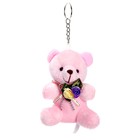 Брелок детский «Мишка с цветами», цвета МИКС - Фото 5