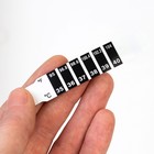 Детский термометр-наклейка налобный, градусник для новорожденных, 35°- 40° - Фото 2