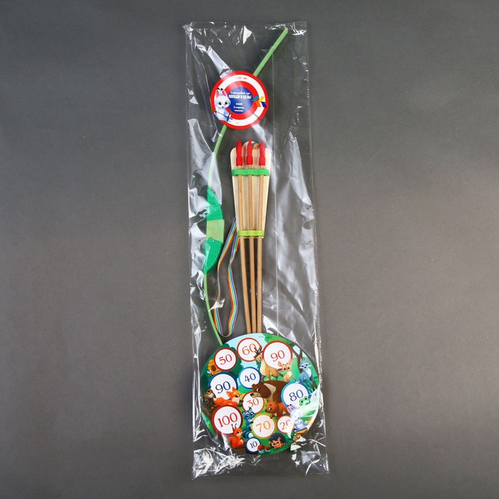 Стрелковый лук «Лесной стрелок» Лесная мастерская, Китай; арт.: 9216849. Дохардмодное оружие на стрелка.