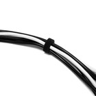Лента-липучка для проводов 1000Х10Х1,5 мм ТУНДРА, цвет черный, 1 шт. - Фото 10