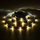 Светодиодная лента Luazon Lighting 3 м, IP20, SMD2835, 30 LED/м, 3хААА, 3000К, свечение тёплое белое - Фото 1