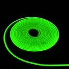 Гибкий неон Luazon Lighting 6 × 12 мм, IP65, 50 м, SMD2835, 120 LED/м, 12 В, свечение зелёное - фото 10989104