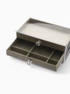 Шкатулка-органайзер для хранения украшений, 23.5×13×11 см, серая - Фото 9