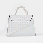 Сумка детская на клапане, цвет белый - фото 53585335