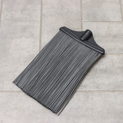 Метла полипропиленовая «Плоская», без черенка, МИКС