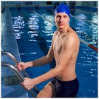 Шапочка для плавания взрослая ONLYTOP, резиновая, обхват 54-60 см - Фото 6