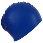 Шапочка для плавания взрослая ONLYTOP, резиновая, обхват 54-60 см - Фото 8