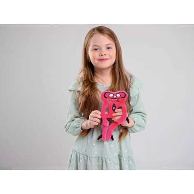 Мягкая игрушка Milo toys «Монстр», розовый