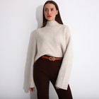 Ремень женский, ширина 1,8 см, пряжка металл, цвет рыжий - фото 21956460