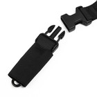 Ремень тактический одноточечный, 75-110см, черный - фото 21956561