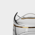 Набор питьевой с золотой каймой «Ампир», 7 предметов: кувшин 1,34 л, стаканы 250 мл, 6 шт - фото 4602313