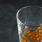 Набор стеклянных стаканов низких «Бабочка 3D», 250 мл, 6 шт - фото 42387170