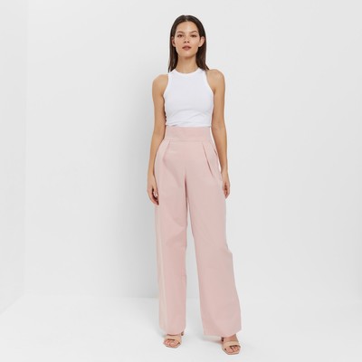 Брюки женские MINAKU: Enjoy, розовые, размер 42