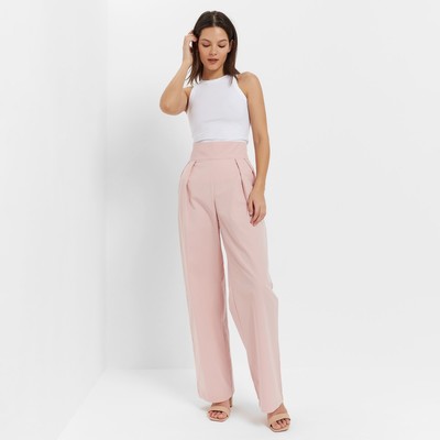 Брюки женские MINAKU: Enjoy, розовые, размер 40