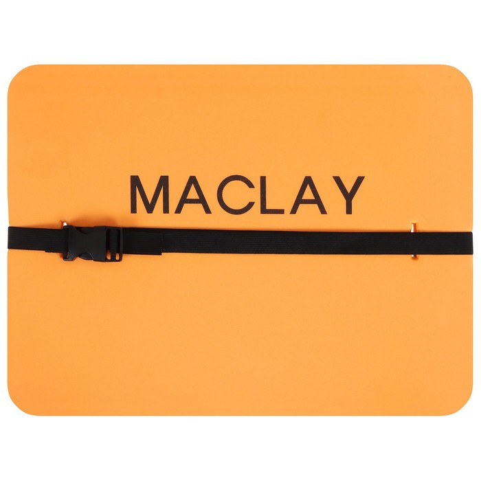 Коврик-сиденье Maclay, с креплением резинка, фольгированный, 40х30х2.5 см - фото 1882580908