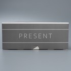 Коробка для капкейков кондитерская «Present», 25 х 25 х 10 см - Фото 4