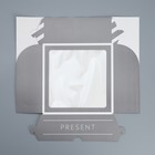 Коробка для капкейков кондитерская «Present», 25 х 25 х 10 см - Фото 5