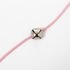 Дразнилка-удочка «Цветная мышка», 32 см, белая/зелёная мышь на розовой ручке - Фото 3