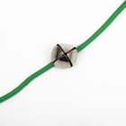 Дразнилка-удочка «Червячок на рыбалке» с бубенчиком, 30 см, красная - Фото 3