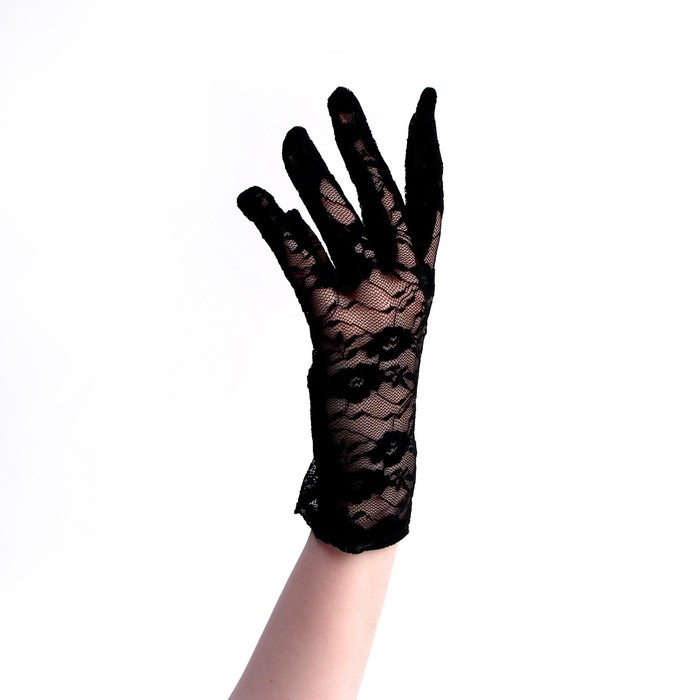 Карнавальные перчатки, размер М - фото 1884065115