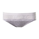 Трусы женские слипы, цвет светло-серый, размер 52 - фото 53703271