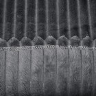 Плед Аделис цвет, антрацит 180х200см, велсофт 280г/м, 100% полиэстер - фото 33967592