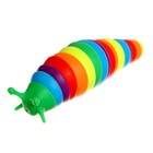 Развивающая игрушка "Гусеница", цвета МИКС - Фото 1