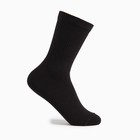 Носки, цвет чёрный, размер 23-25 (37-40) - фото 319207843