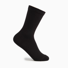 Носки, цвет чёрный, размер 23-25 (37-40)