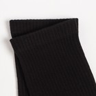 Носки, цвет чёрный, размер 23-25 (37-40) - фото 41579908