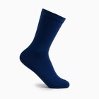 Носки, цвет тёмно-синий, размер 23-25 (37-40) - фото 2816031
