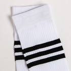 Носки «Полоски», цвет белый, размер 23-25 (37-40) - Фото 3