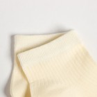 Носки женские укороченные, цвет молочный, размер 23-25 (37-40) - Фото 3