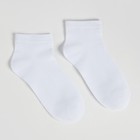 Носки женские укороченные, цвет белый, размер 23-25 (37-40) - фото 24384264