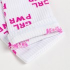 Носки GRL PWR, цвет белый, размер 25-27 (40-42) - Фото 4