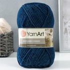 Пряжа "Shetland Chunky" 50% акрил, 50% шерсть 150м/100гр (633 морской) 9436810 - фото 11329613