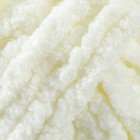 Пряжа "Fluffy" 100% микрополиэстер 70м/150гр (711 молочный) - Фото 3