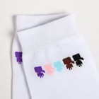 Носки, цвет белый, размер 23-25 (37-40) - фото 24477552