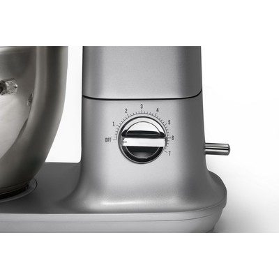 Миксер Gorenje MMC1000RLR, планетарный, 1000 Вт, 4.5 л, 7 скоростей, 4 насадки, красный