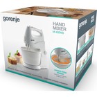 Миксер Gorenje M450WS, стационарный, 450 Вт, 2 л, 5 скоростей, белый - фото 51347389 Миксер Gorenje M450WS, стационарный, 450 Вт, 2 л, 5 скоростей, белый - фото 51347389