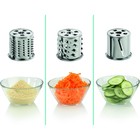 Мясорубка Gorenje MG1802SJW, 1800 Вт, 5 насадок, реверс, шинковка, белый - фото 51343103