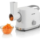 Мясорубка Gorenje MG1802SJW, 1800 Вт, 5 насадок, реверс, шинковка, белый - фото 51343108