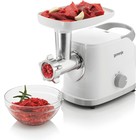 Мясорубка Gorenje MG1802SJW, 1800 Вт, 5 насадок, реверс, шинковка, белый - фото 51343109