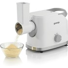 Мясорубка Gorenje MG1802SJW, 1800 Вт, 5 насадок, реверс, шинковка, белый - фото 51343111